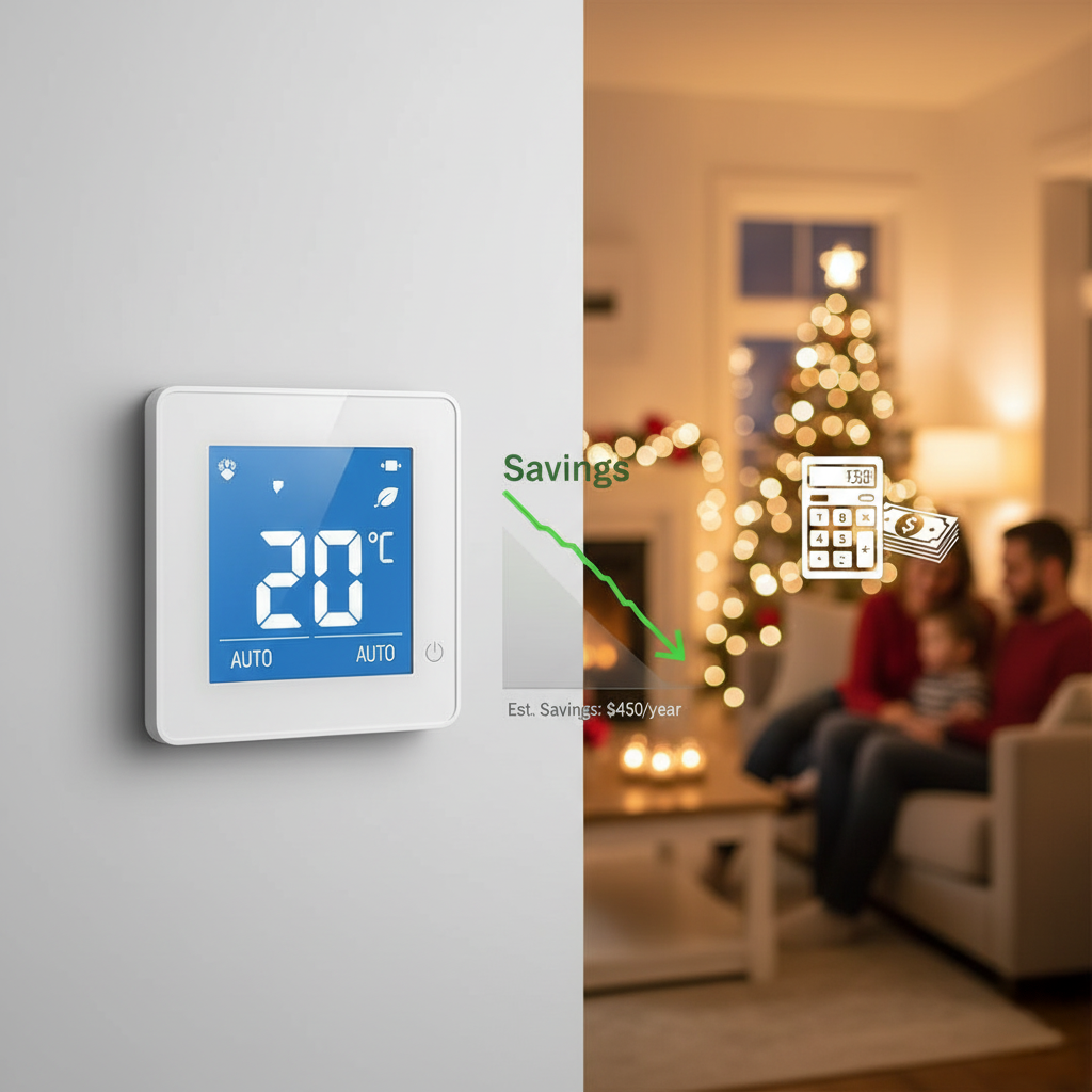 Toronto home with efficient heating system keeping energy bills low during winter